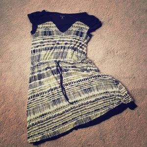 Kensie Adelyn Abstract Print Dress (Stitch Fix)